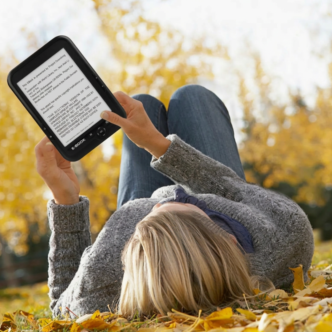 Lector de Libros Electrónicos 6" E-Book 16GB – Pantalla Táctil - Imagen 3